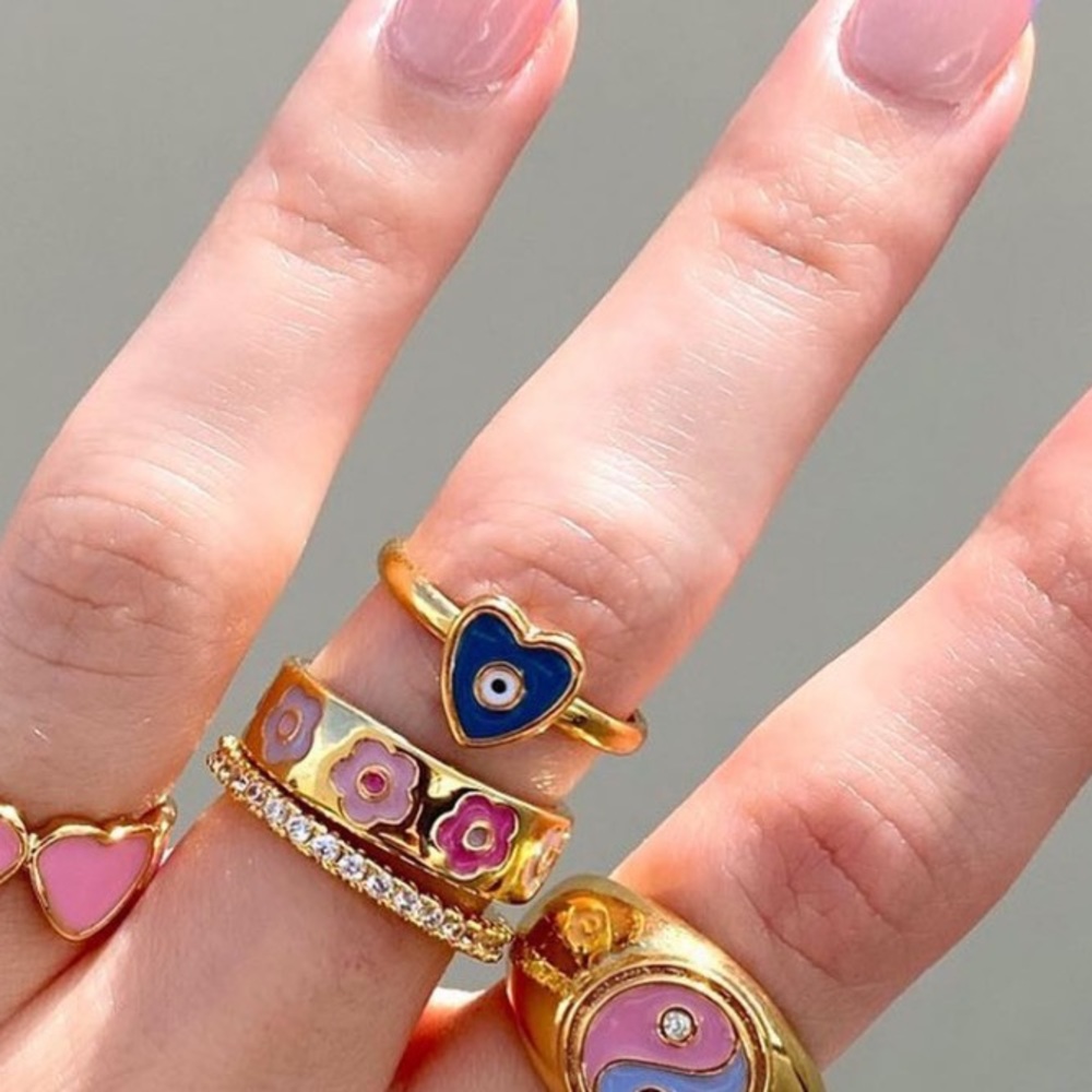 Frasier Sterling Evil Eye Ring